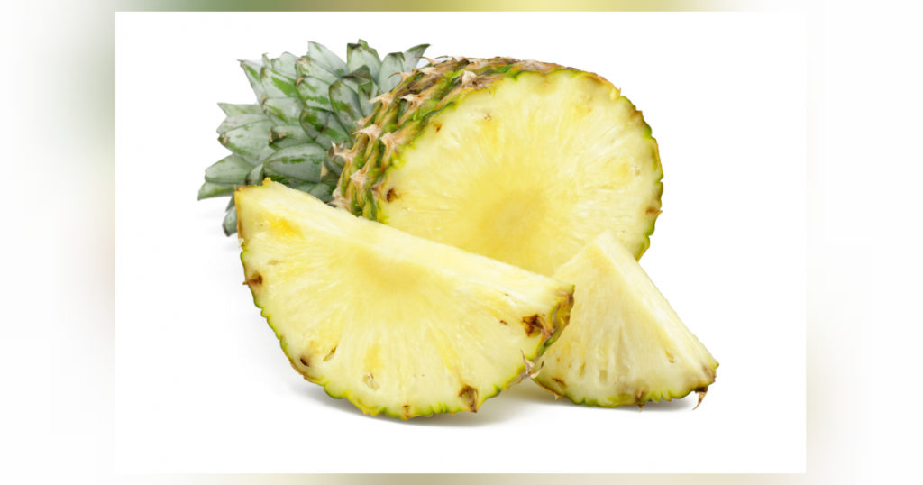 Die leckere und vitaminreiche Ananas
