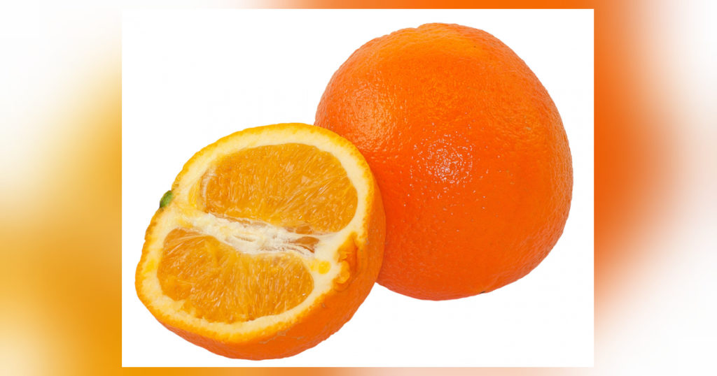 Die fruchtige Orange