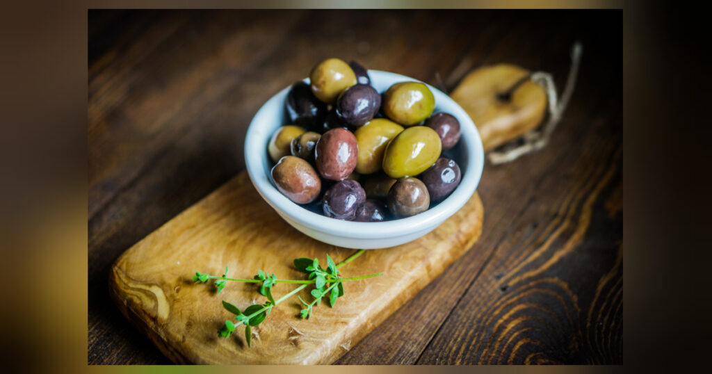 Gedicht über die leckeren mediterranen Oliven