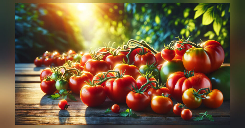 Gedicht über die leckeren und gesunden Tomaten